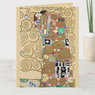 Cartão Cumprimento, Gustav Klimt