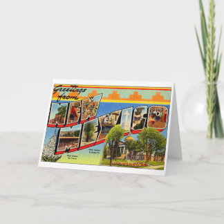 Cartão Cumprimentos de New mexico