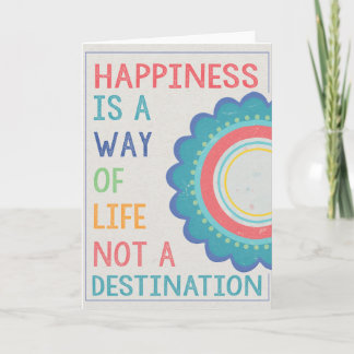 Cartão Cumprimentos diários