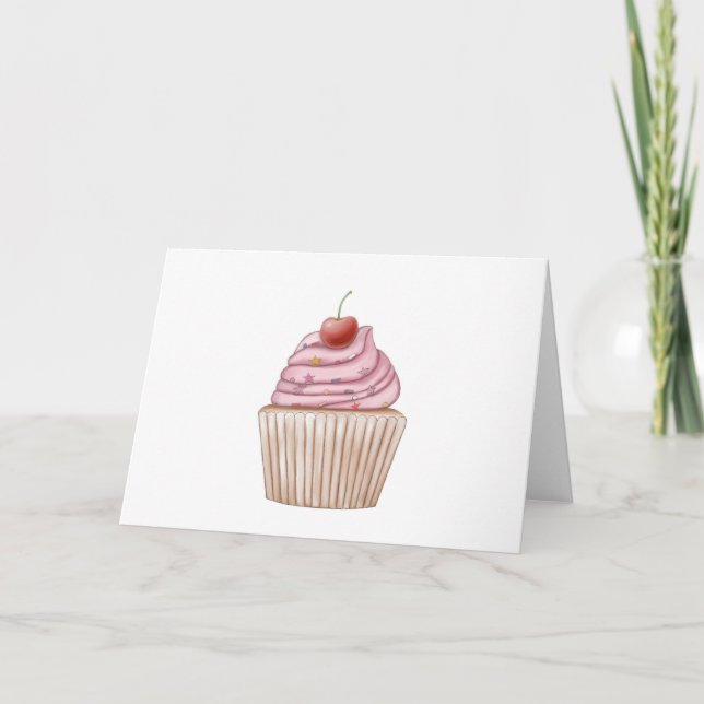 Cartão Cupcake (Frente)