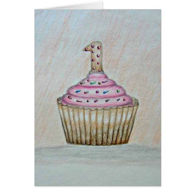 Cartão Cupcake (Frente)
