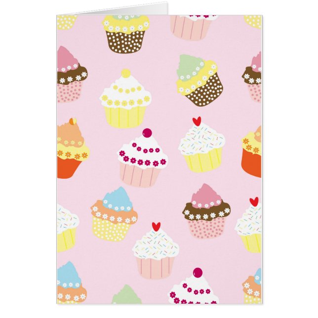 Cartão Cupcakes (Frente)
