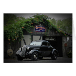 Cartão Cupé 1937 de Chevy