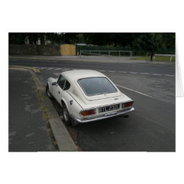 Cartão Cupê GT6 British Sportscar