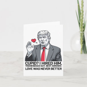 Cartão Cupido que eu contratei Ele é um cara Tremendo Mel