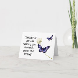 Cartão Cura da Borboleta