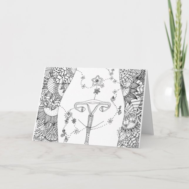 Cartão Curação do útero (Frente)