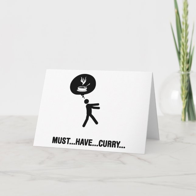 Cartão Curry Lover (Frente)