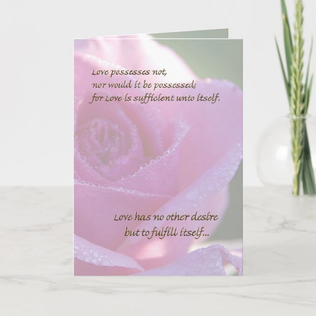 Cartão Curso de amor 4 (Frente)