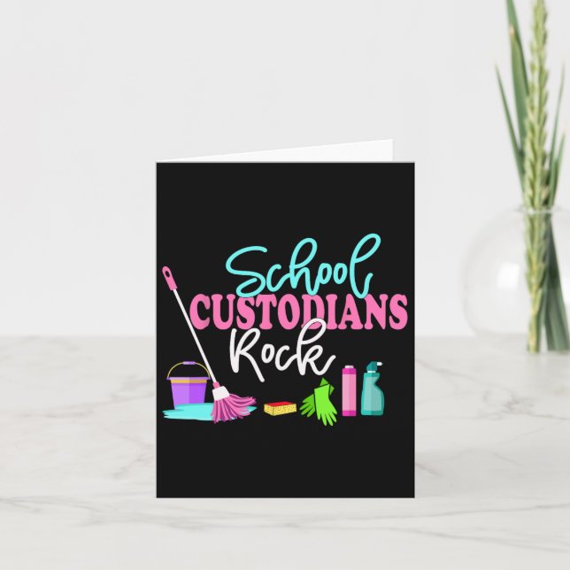 Cartão Custódia Escolar Volta À Escola - Ap De Janitor (Frente)