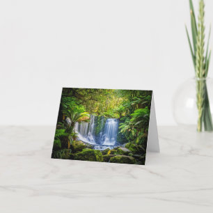 Cartão Custom text Horseshoe Falls Australia card