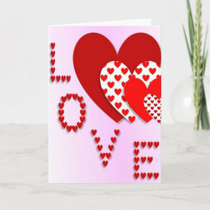 Cartão custom text love greeting card