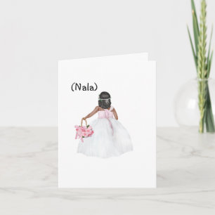 Cartão Custom Will You Be My Flower Girl? Card