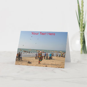 Cartão Customisable The Gambia