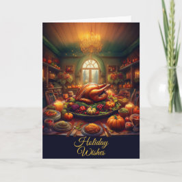 Cartão Customizable Thanksgiving 