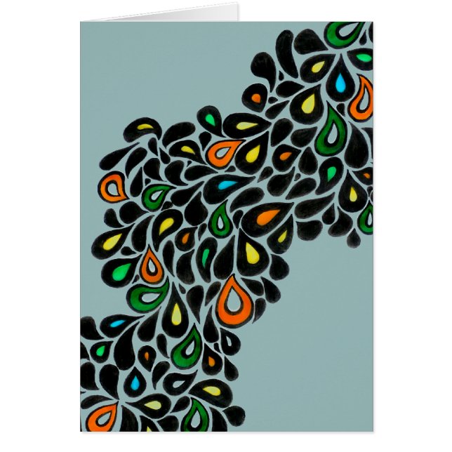 Cartão customizável da hélice | (Frente)