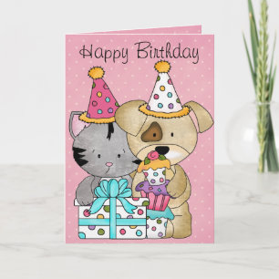Cartão Cute Birthday