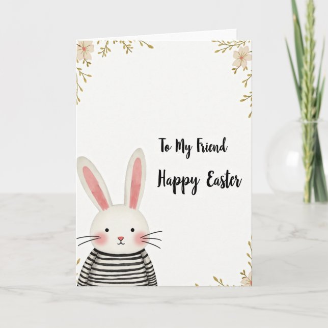 Cartão Cute Creature Happy Season Card (Frente)