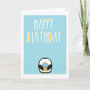 Cartão Cute Happy birthday