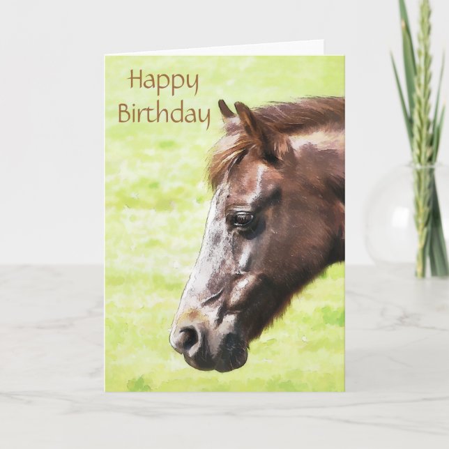 CARTÃO CUTE PONY (Frente)