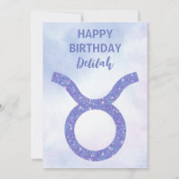 Cute Taurus - Sinal de Astrologia Personalizado -
