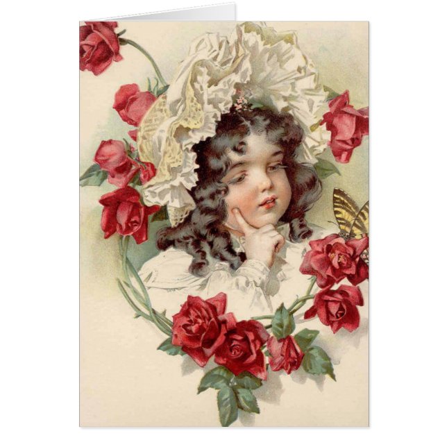 Cartão Cutie do Victorian (Frente)