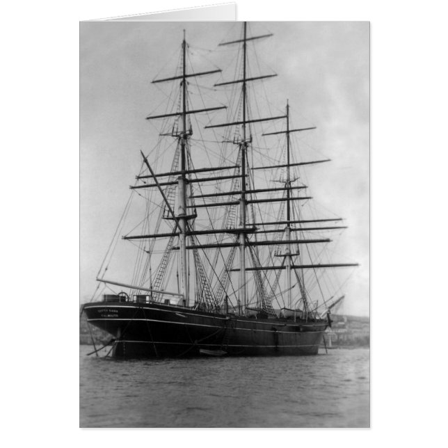Cartão Cutty Sark (Frente)