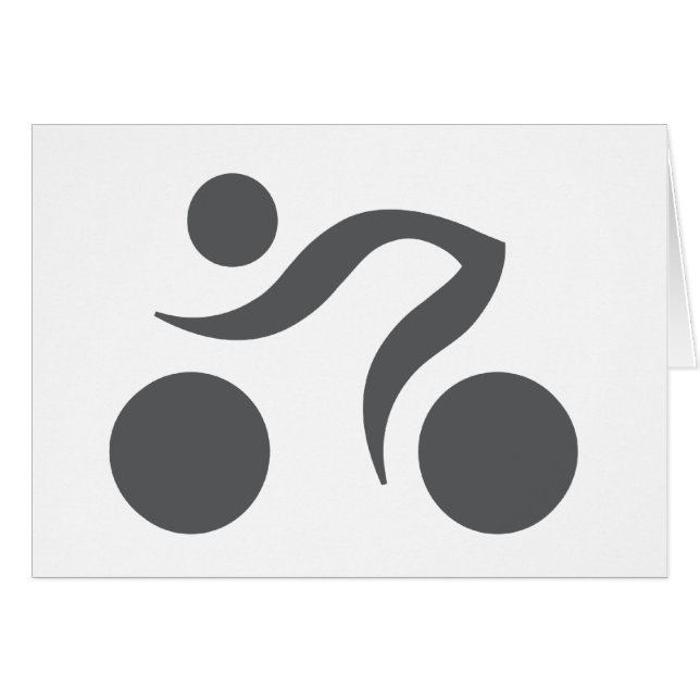 Cartão Cycler Freak (Frente Horizontal)