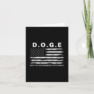 Cartão D.o.g., Departamento De Eficiência Do Governo Engr