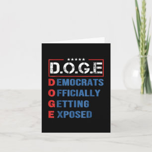 Cartão D.o.g.e Doge Departamento De Eficiência Governamen