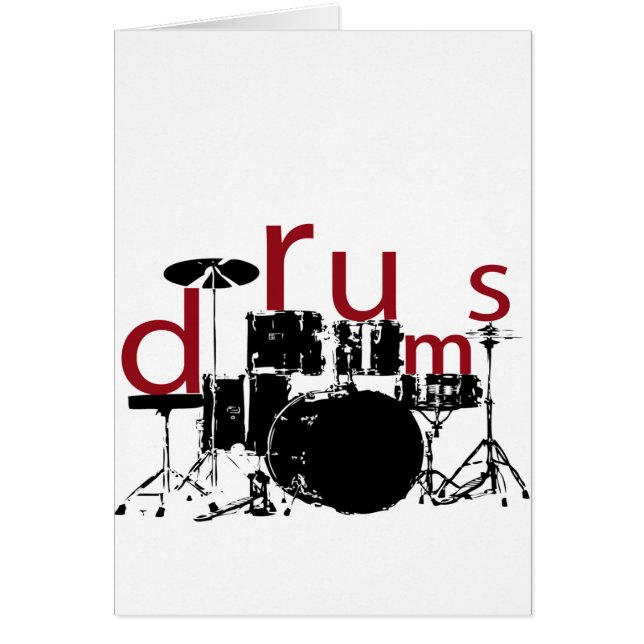 CARTÃO D R U M S (Frente)