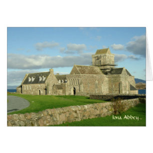 Cartão da abadia de Iona