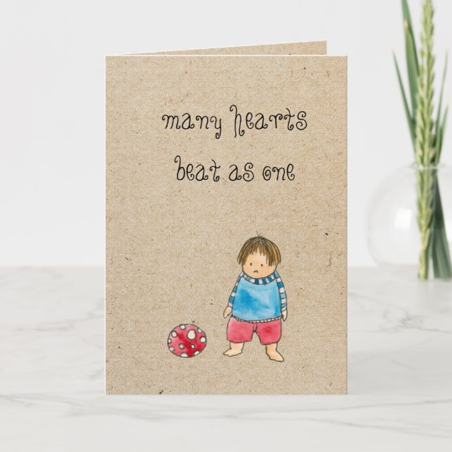 cartão da adopção (Frente)