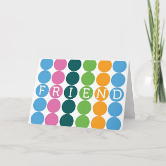 Cartão da amizade