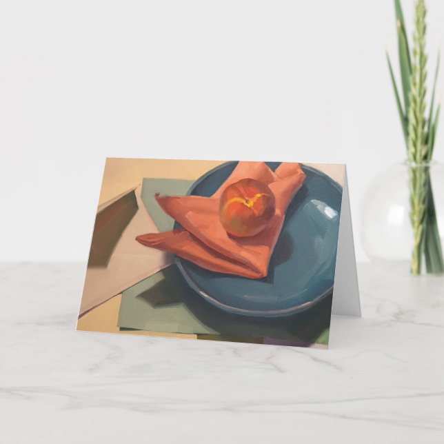 Cartão da arte, cartão vazio. Por Sarah Sedwick (Frente)