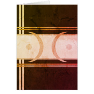 Cartão da arte da "oxidação"