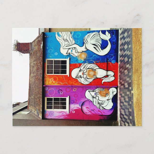 Cartão da arte da rua (Frente)