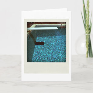 Cartão da arte de computador 3d da piscina 0916 d