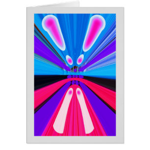 Cartão da arte do sentido