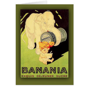 Cartão da arte do sucre do Dejeuner de Banania