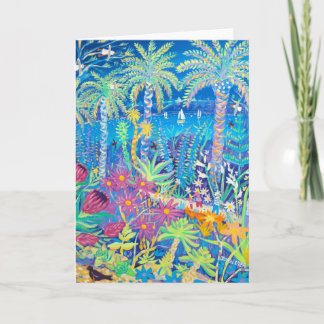 Cartão da arte: Jardins da abadia de Tresco