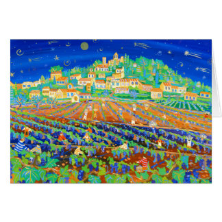 Cartão da arte: Uma noite do Shooting Stars,