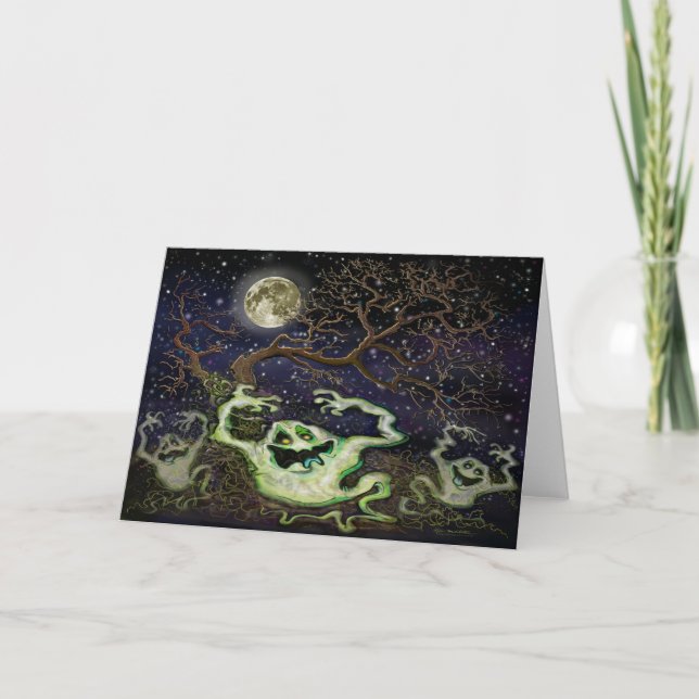 Cartão da Árvore Fantasma (Frente)