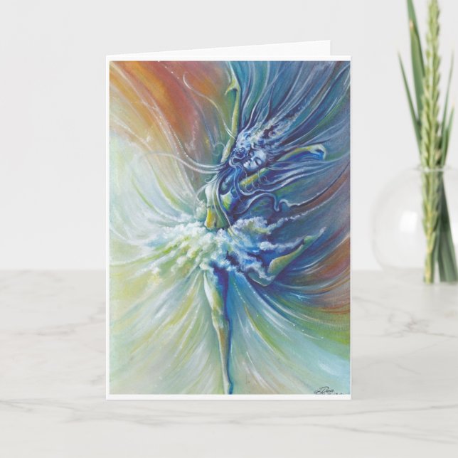 Cartão da bailarina (Frente)