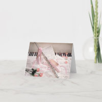 Cartão da bailarina