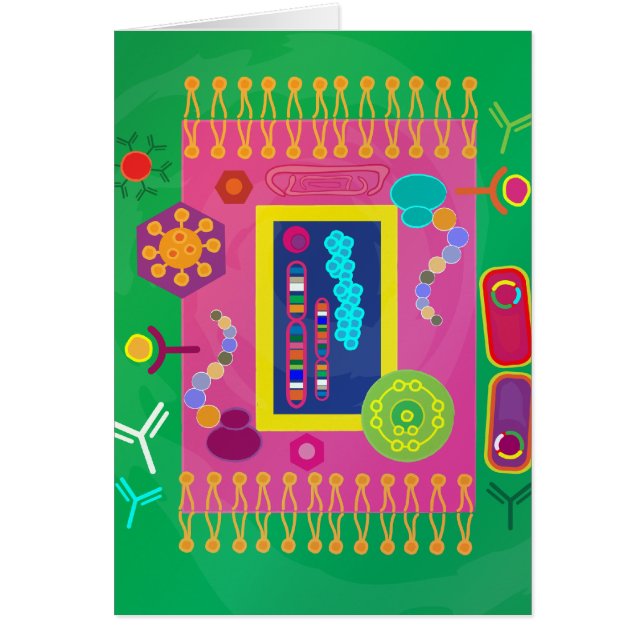 Cartão da biologia (Frente)