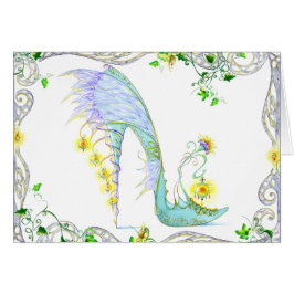 Cartão da bola do país das fadas