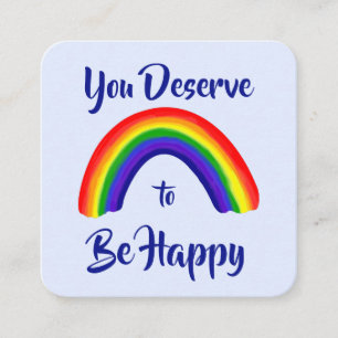 Cartão da bondade: "Você merece ser" cartões