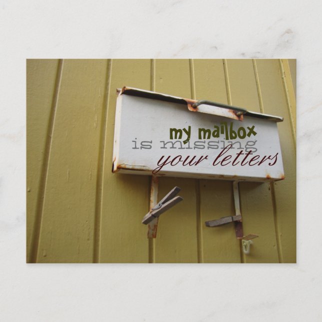 Cartão da caixa postal (Frente)