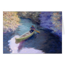 Cartão da canoa